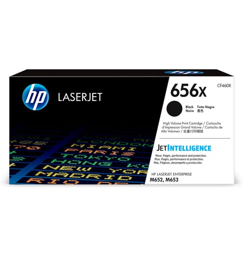 Tóner HP 656X negro, 27000 paginas