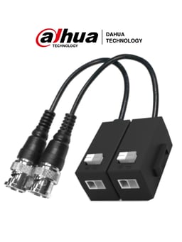 Par de Transceptores Pasivos Dahua PFM800-E HDCVI/ 1080P a 250MTS/ 720P a 400 MTS/ Soporta AHD/ TVI/ CBVS