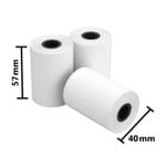 Paquete con 10 Rollos de Papel Termico 57X40MM Nextep NE-528