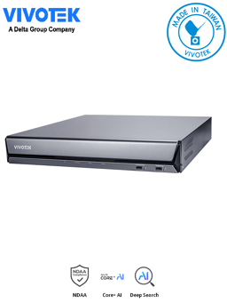 Grabador NVR 32 Canales, Vivotek ND9542P, 16 Puertos POE, 4 Bahias 192 MB
