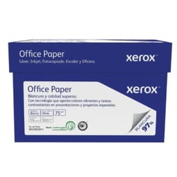Caja C/5000 Hojas de Papel Xerox 3M2041 Bond Azul/Oficio/Blancura 95%