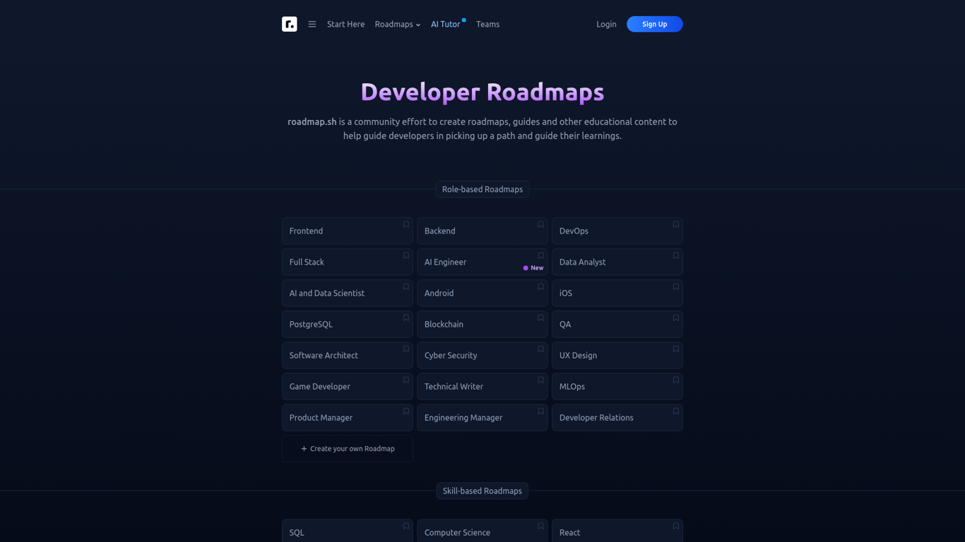 roadmap.sh
