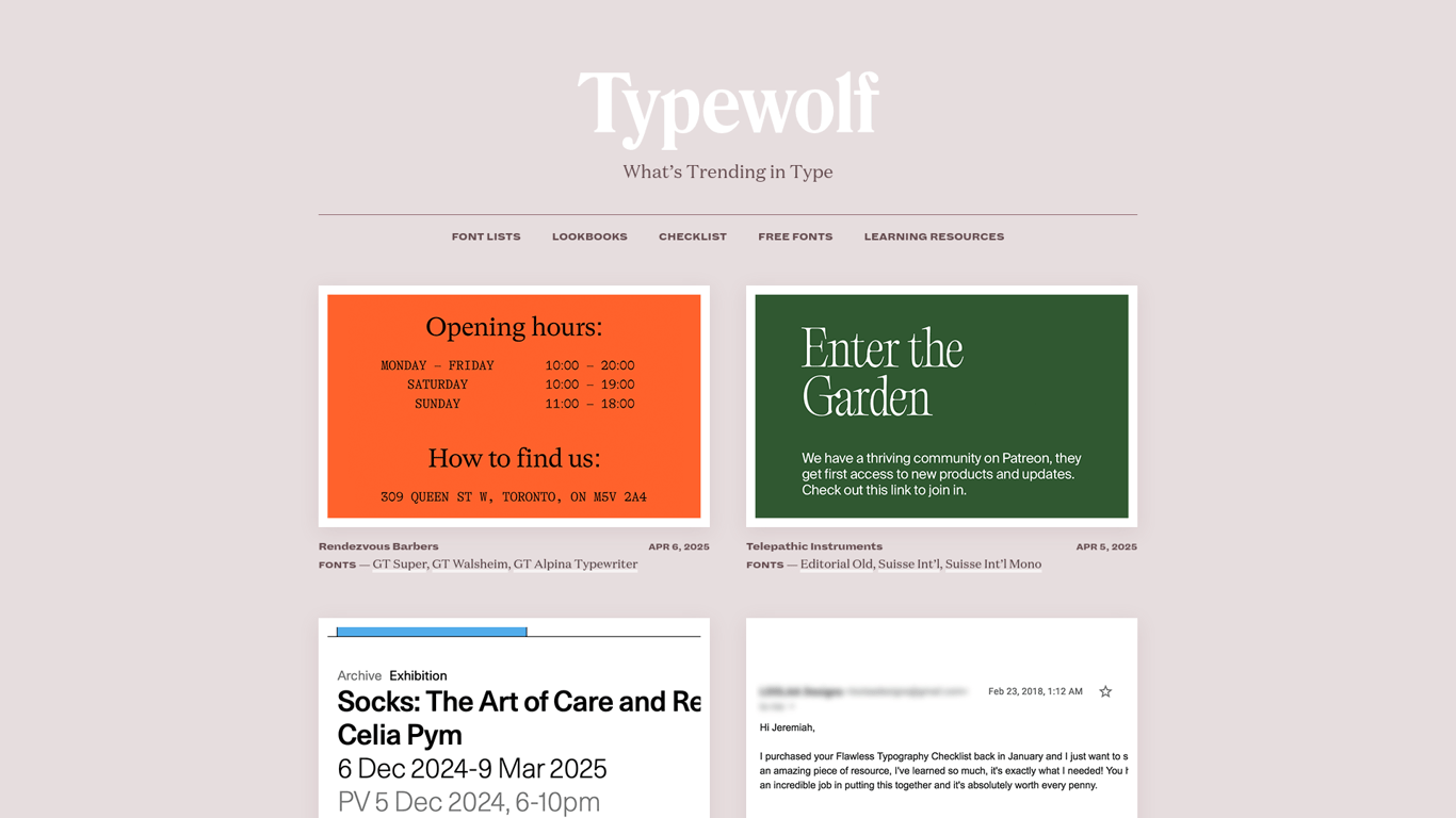 typewolf.com