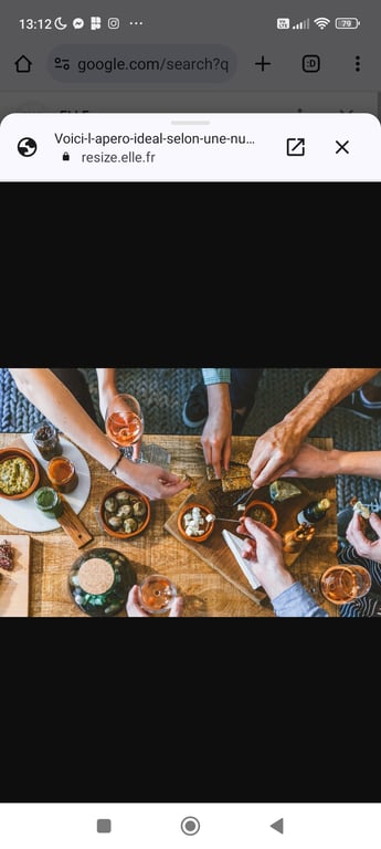 Appero entre pote Santé !!