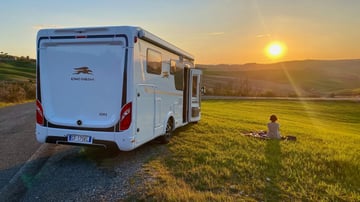 Voyage sur la route VANLIFE