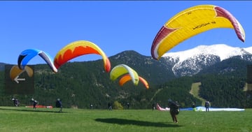 découverte parapente