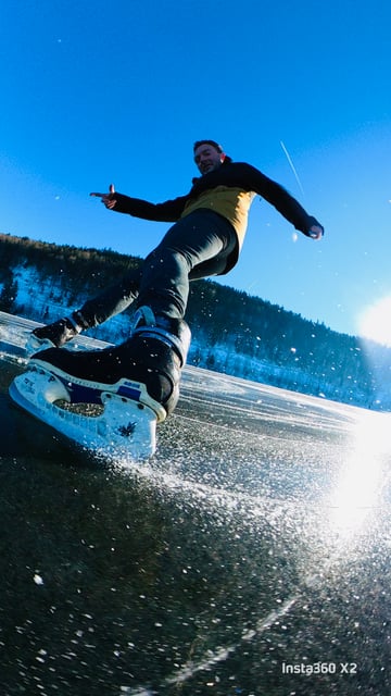 Patiner sur les lacs