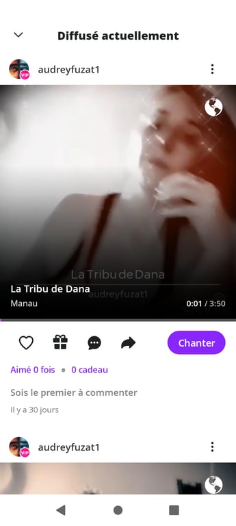 Application de Chant Solo / Duo/ Groupe