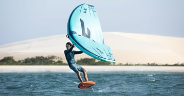 Wingfoil, kitefoil, windfoil sur lac