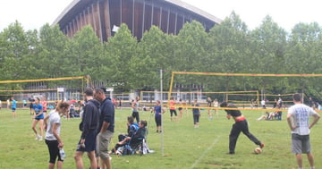 Volley au Parc Paul-Mistral