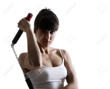 Initiation defense au nunchaku