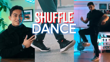 Shuffle et cutting shapes dance group