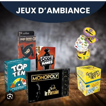 Tarot et jeux d'ambiance
