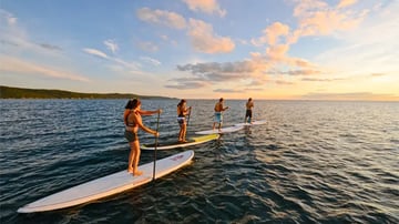 Amateur de paddle et autres sports aquatique