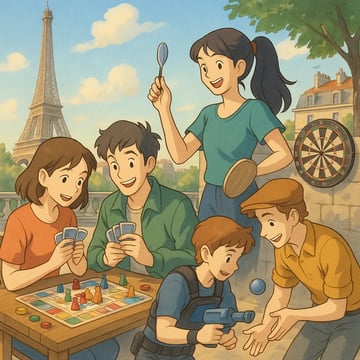 Jeux de sociétés et activités ludiques sur Paris
