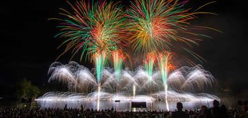 Feux d'artifices dans le Pays Voironnais