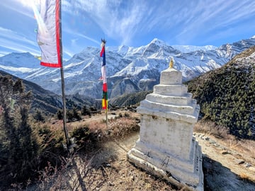 Trek au Népal dans le massif de l'Everest