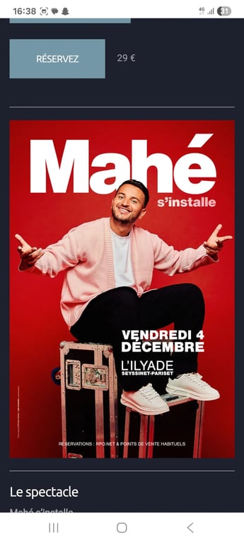 MAHÉ stand up