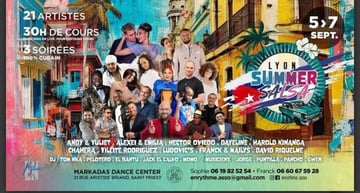 Lyon Summer Salsa 🔥 5 ème édition