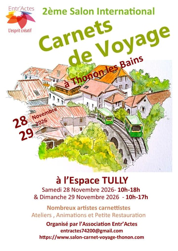 Salon carnets de voyage