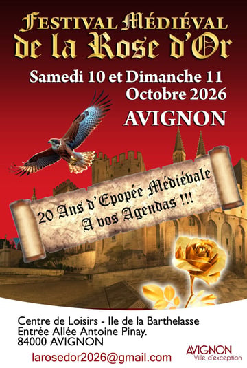 20 ans du Festival médiéval de la Rose d'Or