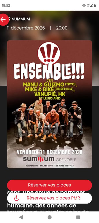 Concert reggae
