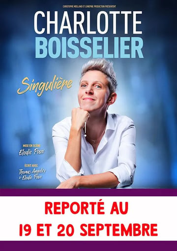 Humoriste Charlotte Boisselier 