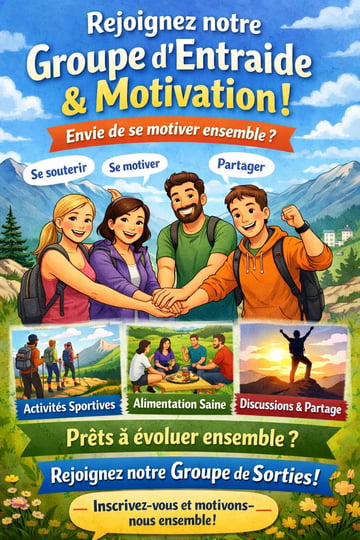 Motivation et entraide sport alimentation 
