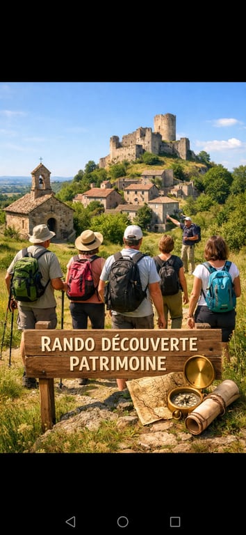 Randonnée découverte patrimoine 