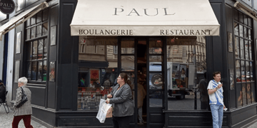 Pause-goûter à la boulangerie «Paul »