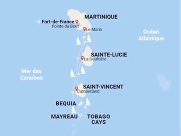 Croisière en catamaran 