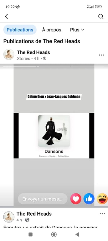 Fan de Céline Dion et Jean Jacques Goldman 