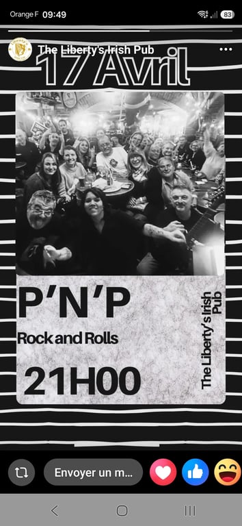 Concert PNP au Liberty's 