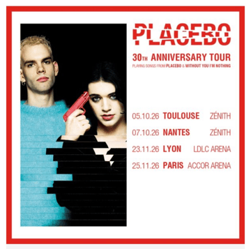 Concert de Placebo à la LDLC Arena de Lyon