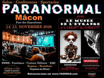 Salon du paranormal au parc des exposition Macon