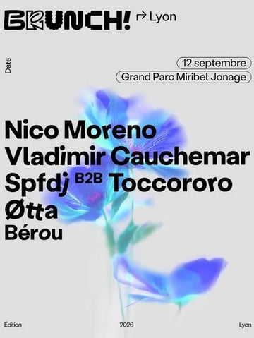 Brunch Electronik Lyon 2026 💙