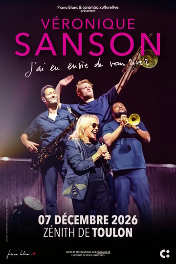 Concert Véronique Sanson au Zénith de TOULON