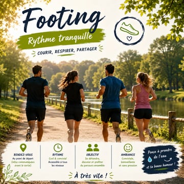 Footing  cool