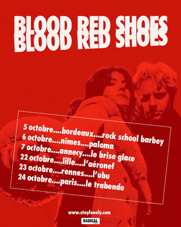 Concert de Blood Red Shoes