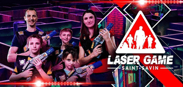Battle royale laser game saint savin et parti simple 