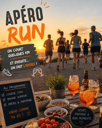 🏃‍♂️Apéro run  5e édition 🍺 La rentrée sportive 