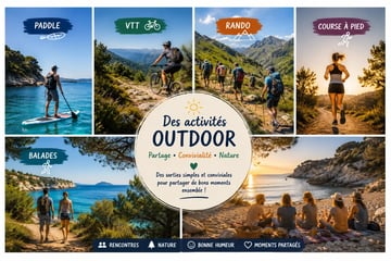 Activités outdoor et sorties natures