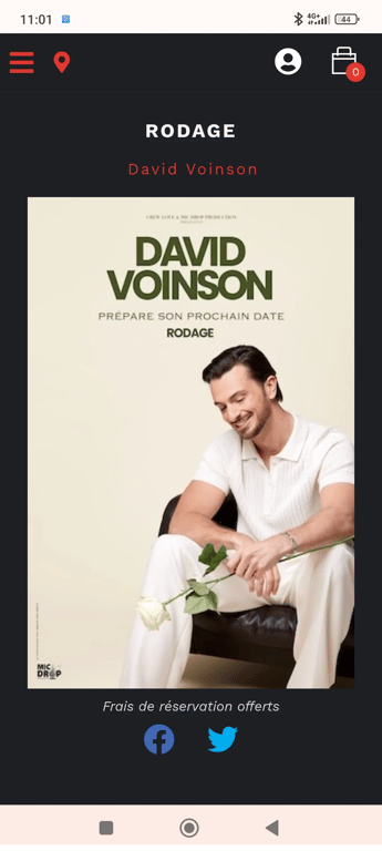 Spectacle David Voinson 