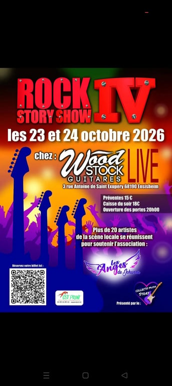 Rock Story Show au Woodstock Guitares