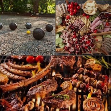 Barbecue pétanque 