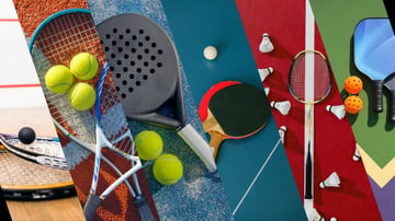 Amateurs de sports de raquette 