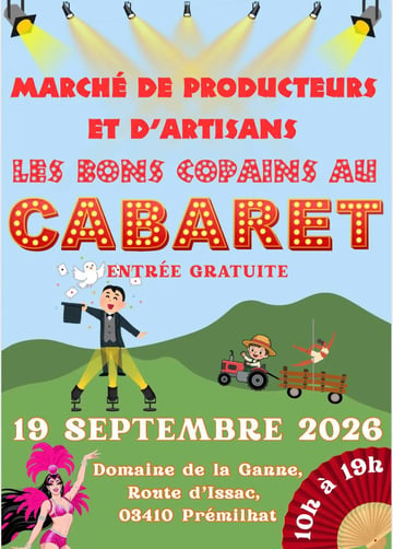 cabaret l'amour est dans le pré