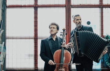 Bach project. Violoncelle et accordéon de haut vol