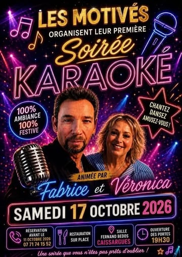 Soirée Karaoké à Caissargues