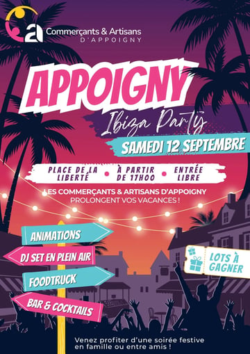 Ibiza Party à Appoigny 